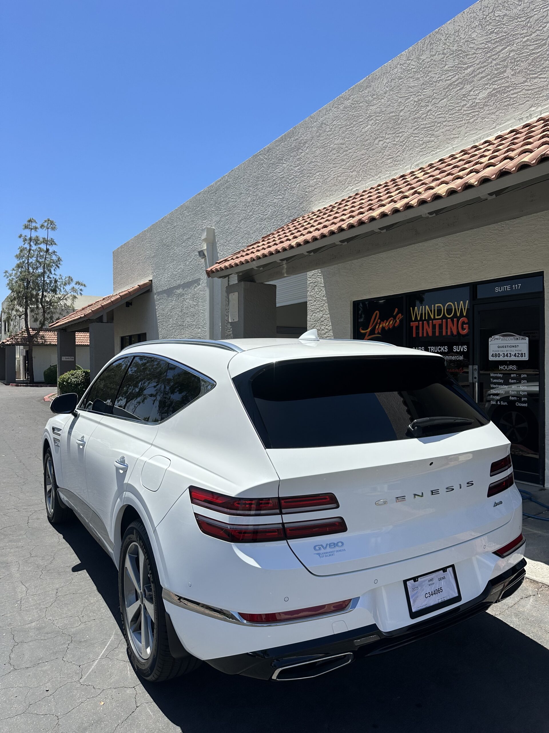 A1Z Tint professionally tinted vehicle