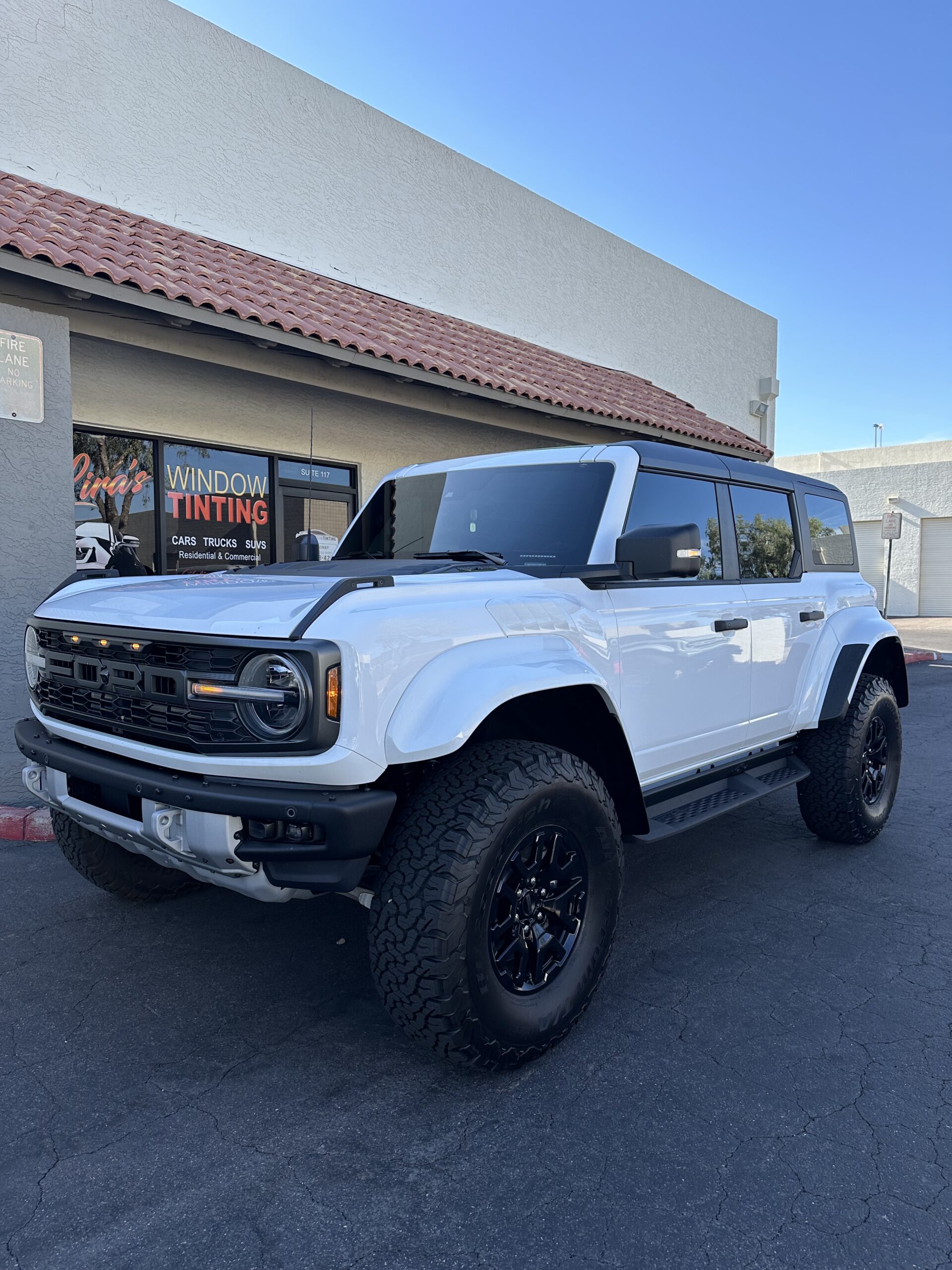 A1Z Tint professionally tinted vehicle