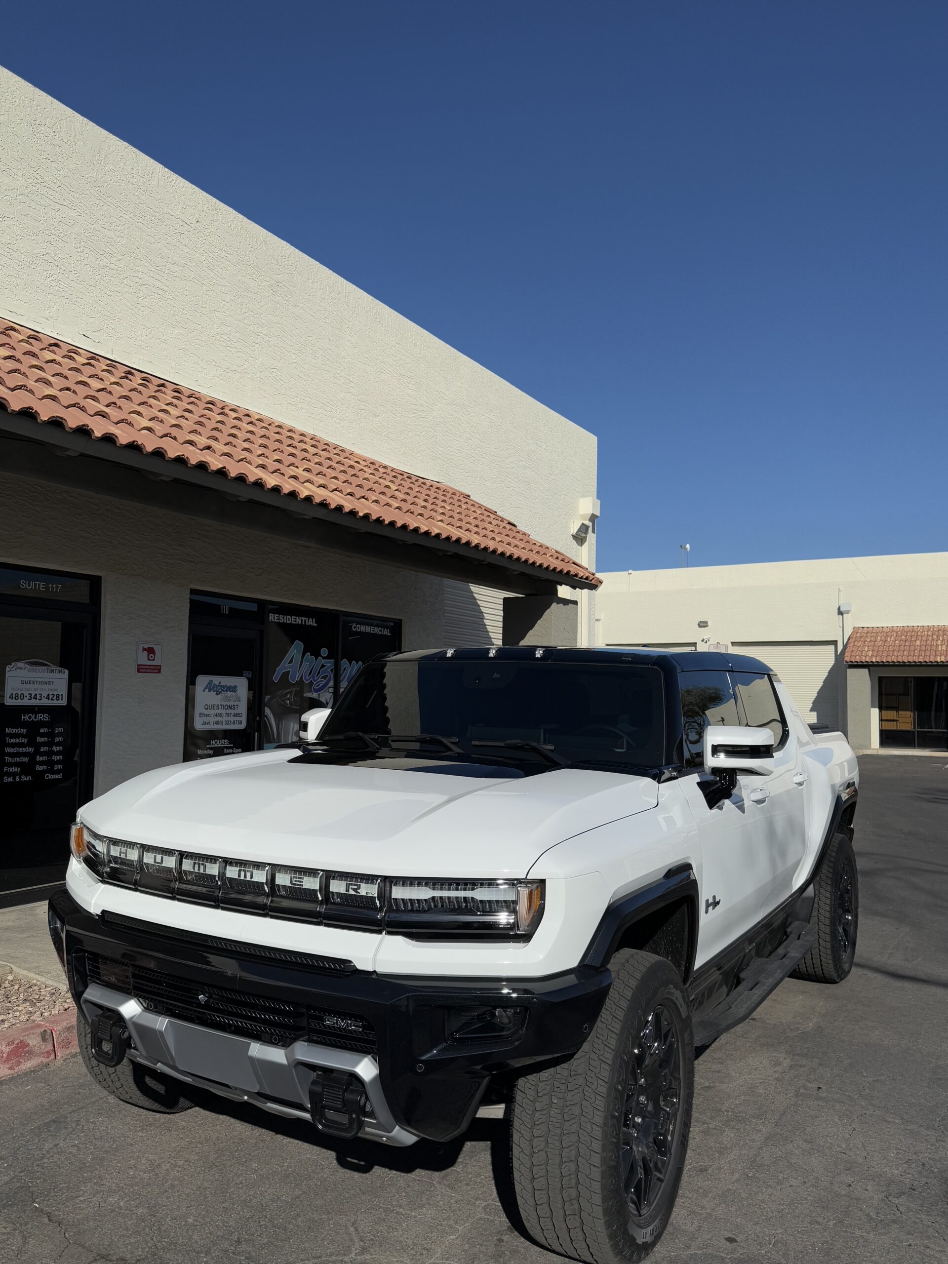 A1Z Tint professionally tinted vehicle
